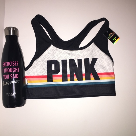 Small, pink victory secret sports bra. - Picture 1 of 2